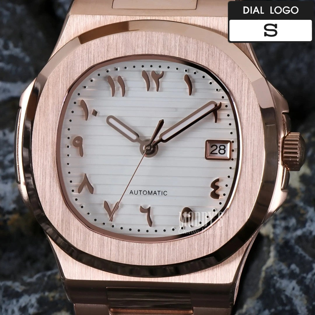 Nautiko | Arabic Rose Gold - White