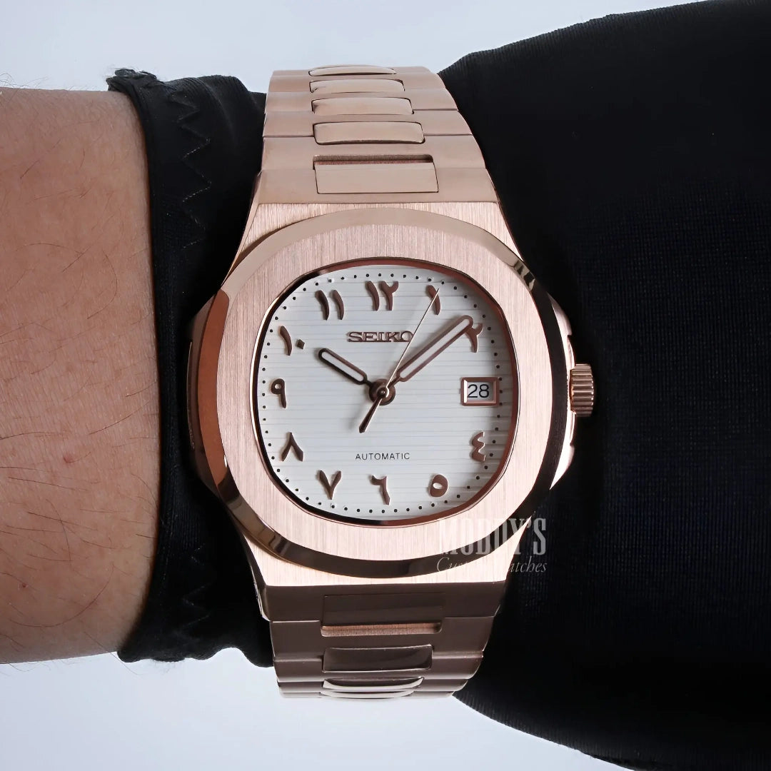 Nautiko | Arabic Rose Gold - White