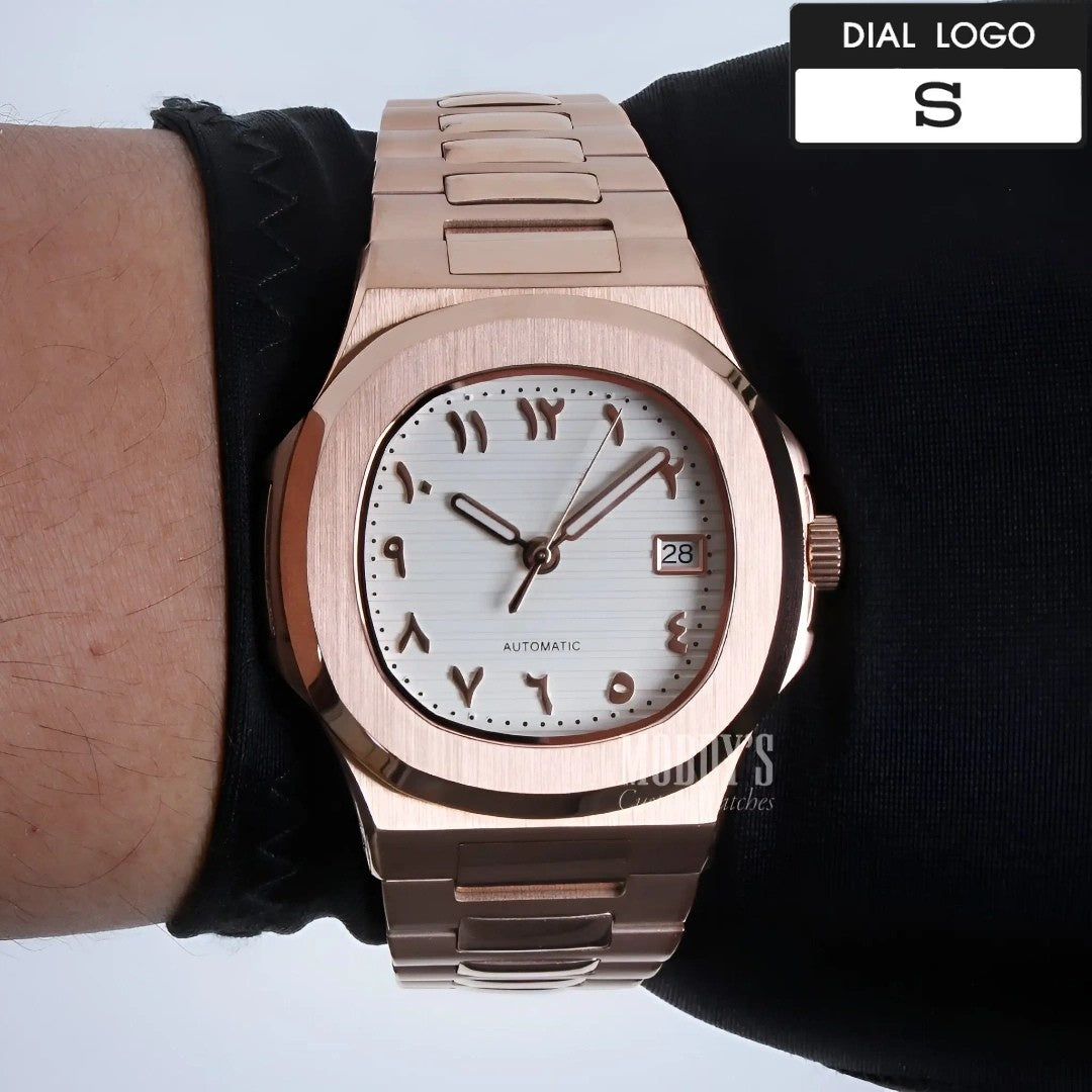 Nautiko | Arabic Rose Gold - White