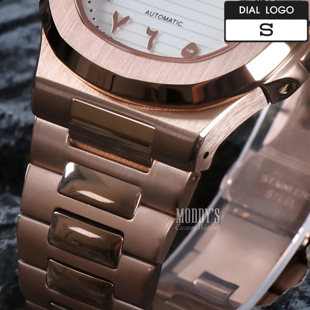 Nautiko | Arabic Rose Gold - White