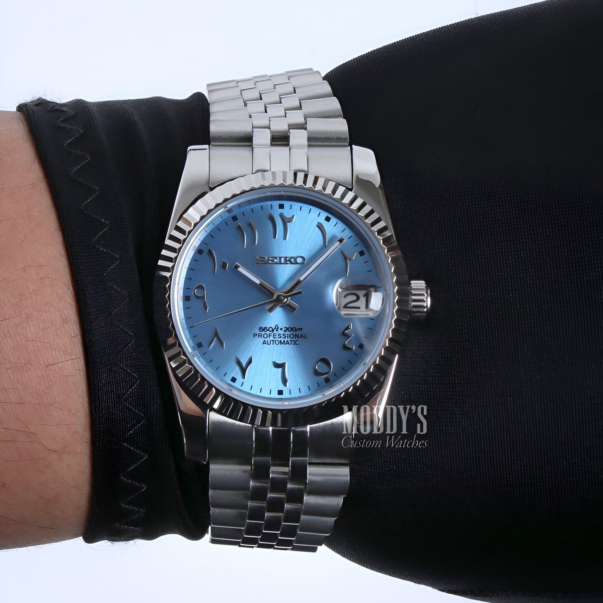 Seikojust | Ice Blue Arabic