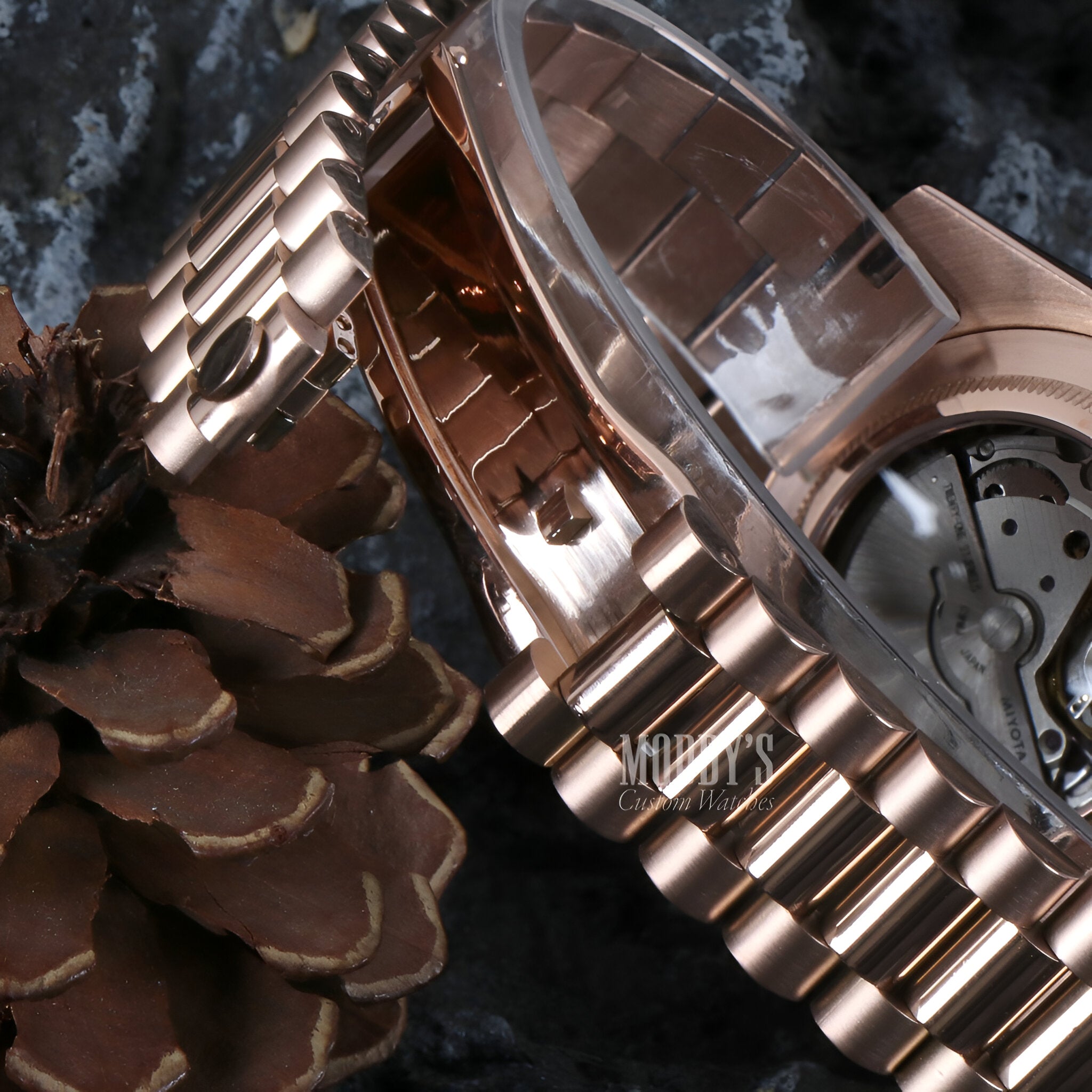 Seikojust | Daydate Rose Gold Chocolate