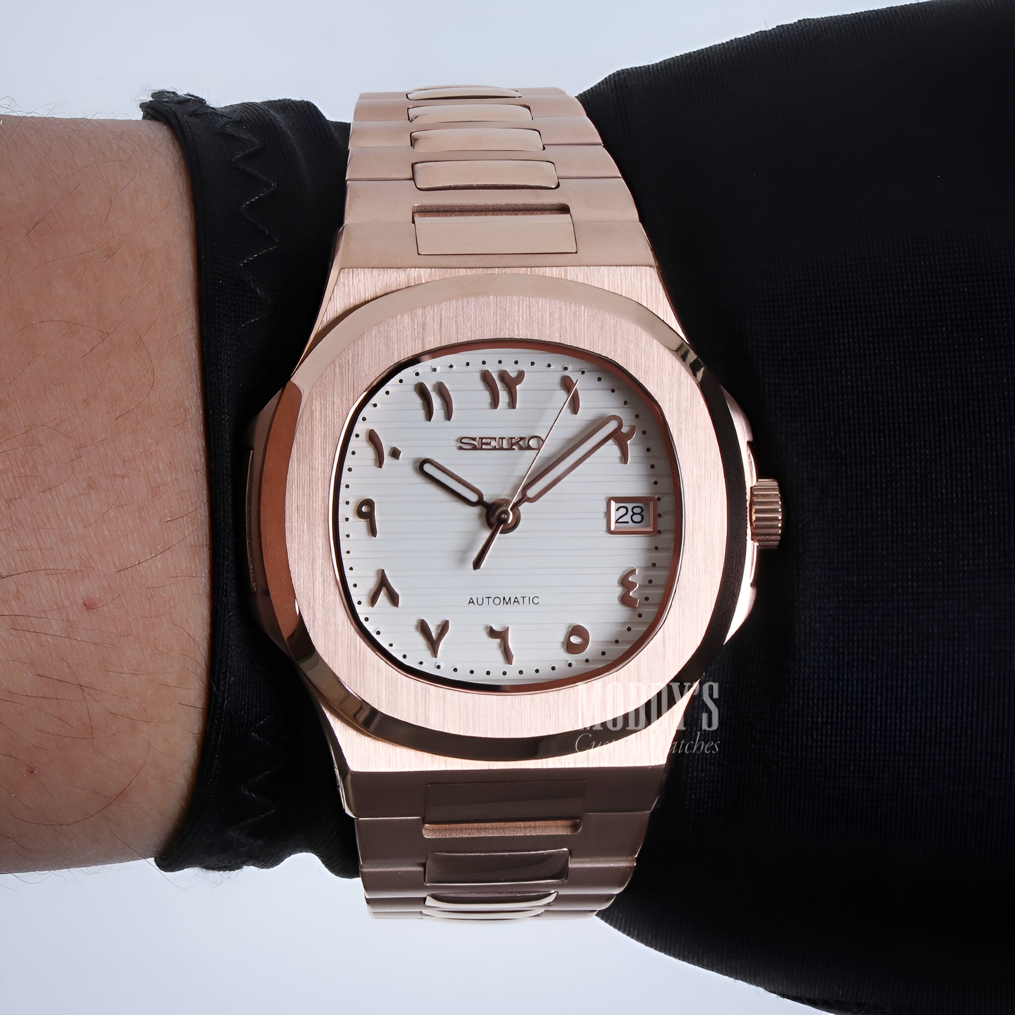 Nautiko | Arabic Rose Gold - White