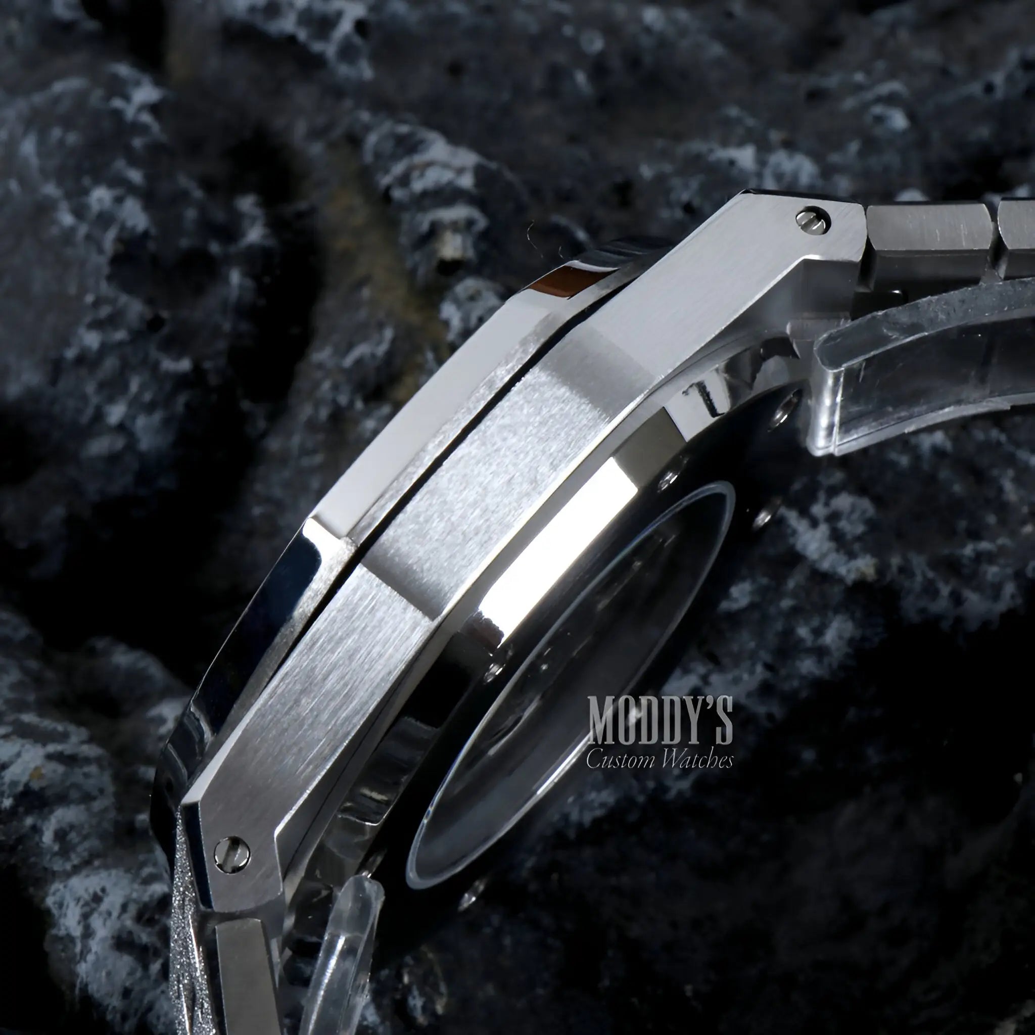 Royal Seikoak iced out watch with NH35 automatic movement