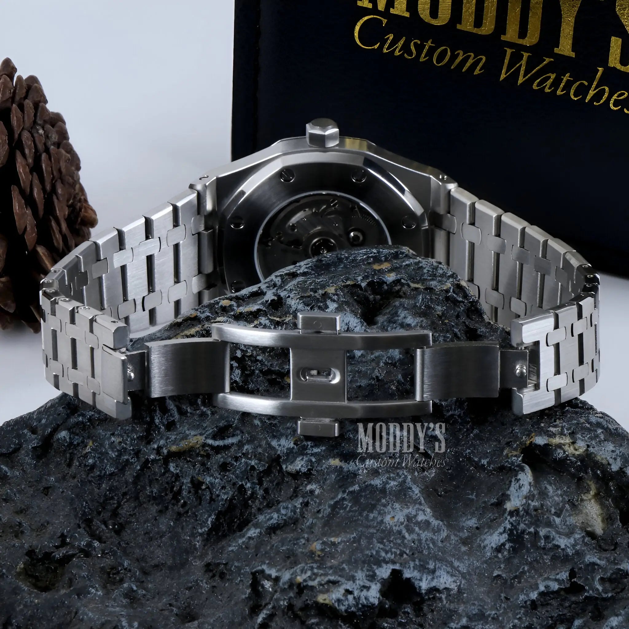 Royal Seikoak Skeleton watch with Seiko NH70 automatic movement