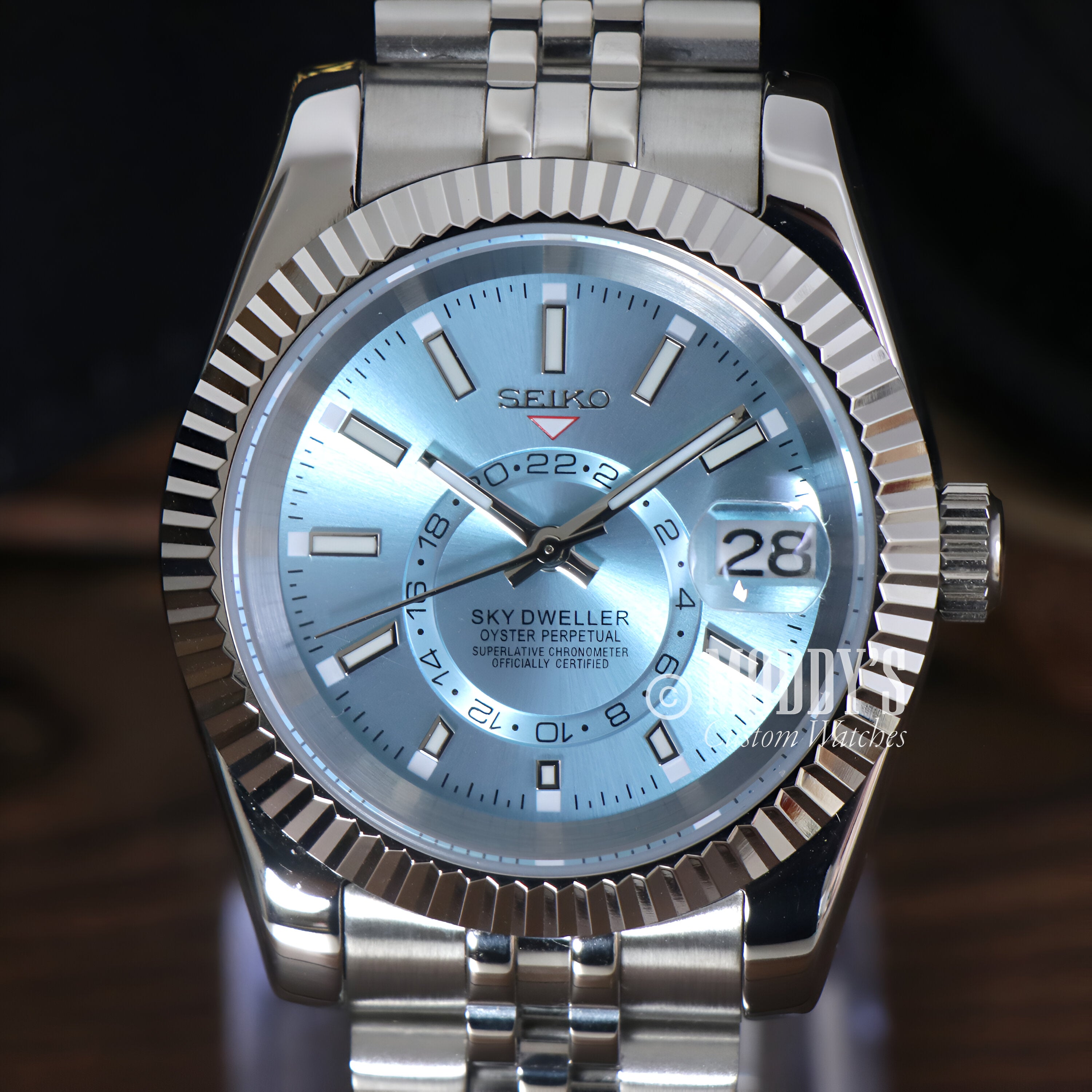 Seikojust | Sky Dweller Ice Blue