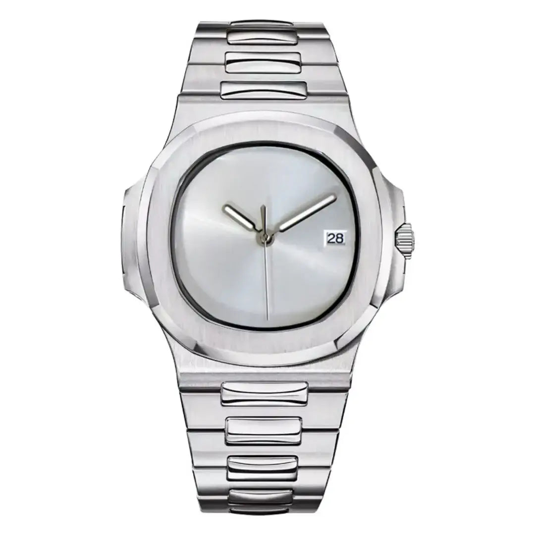 Nautiko | Minimalist Silver - Nautilus - Moddys Custom Watches
