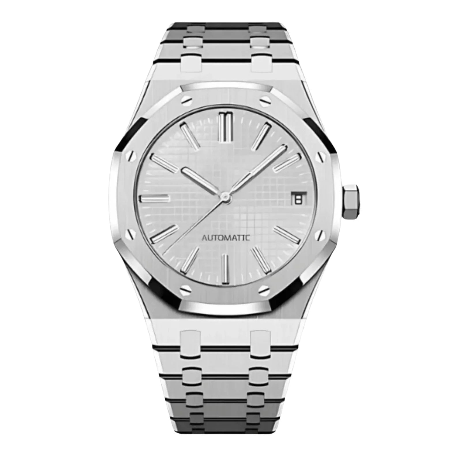 Royal Seikoak | White - Royal Oak - Moddys Custom Watches