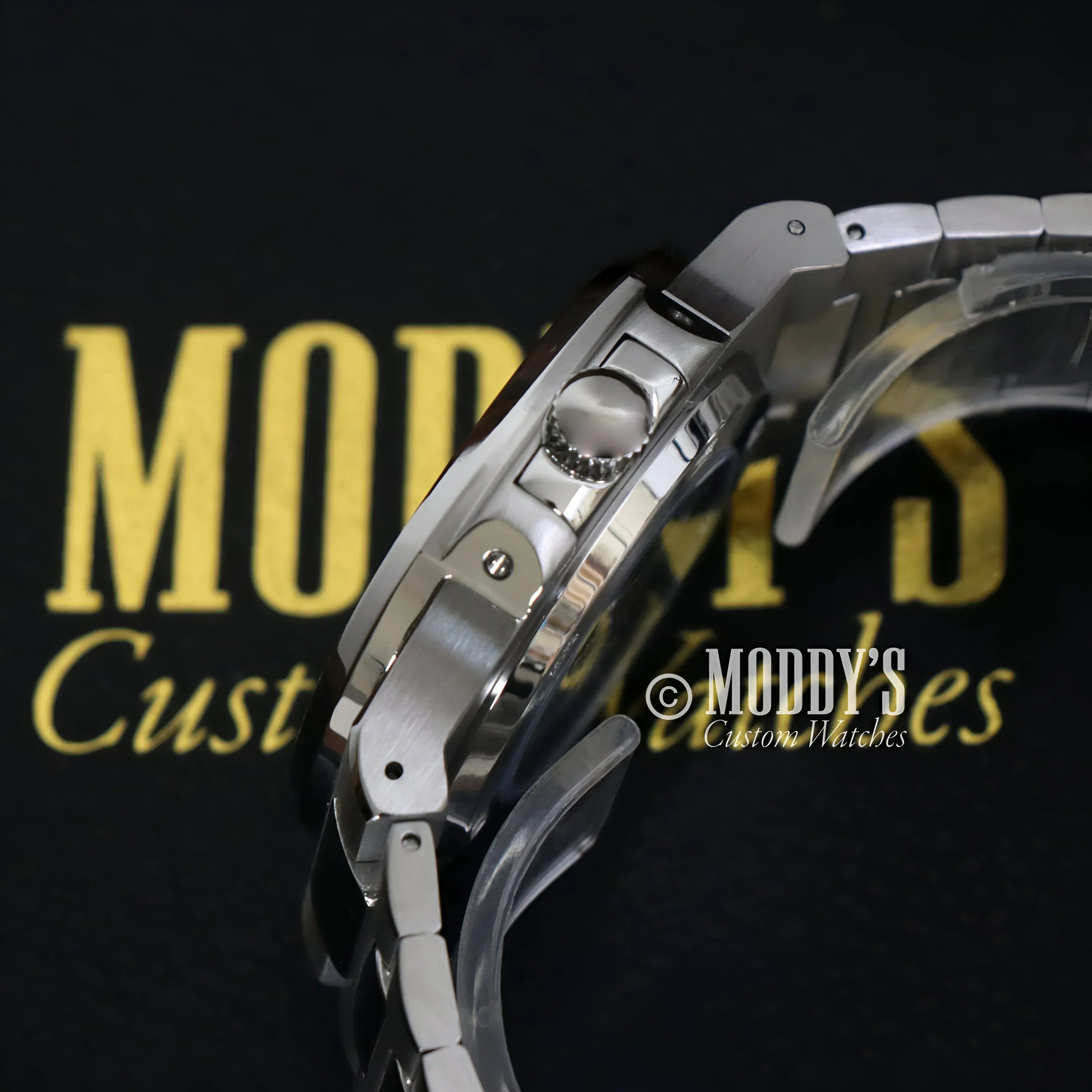 Silver wristwatch Nautiko White Open Heart in 904L stainless steel design