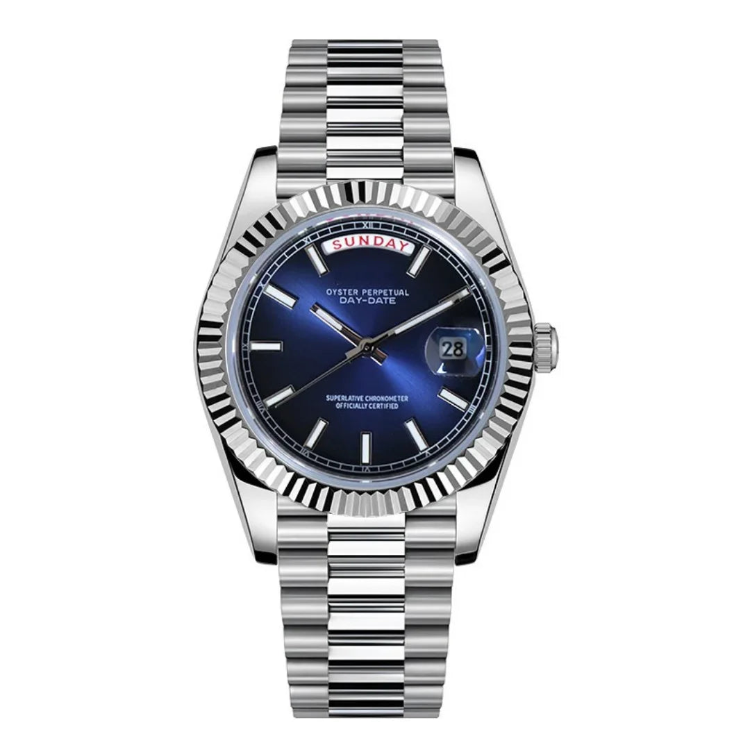 Seikojust | Daydate Royal Blue - Datejust - Moddys Custom Watches