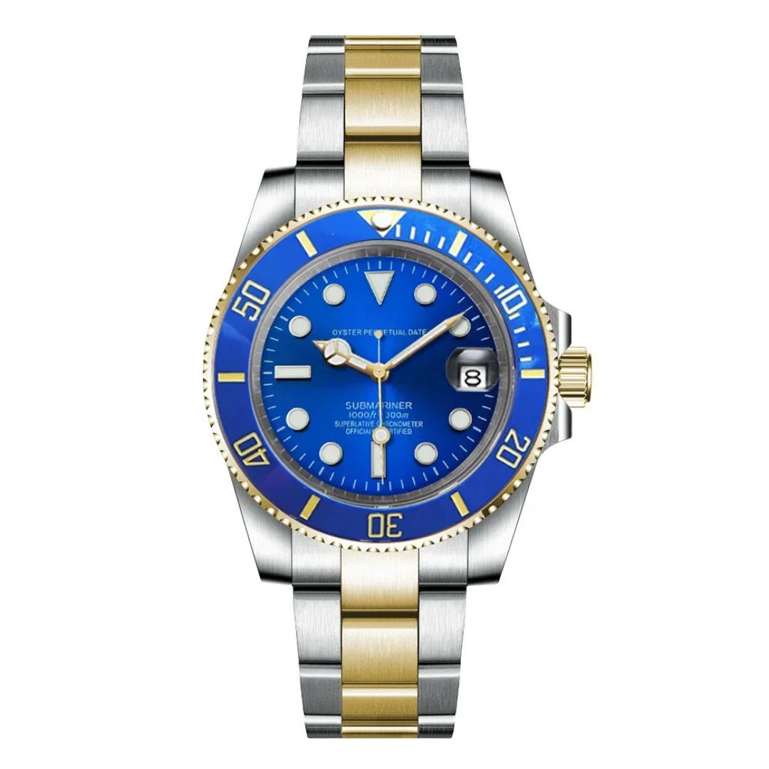 Seikomariner | Blue (two Tones) - Submariner / Gmt - Moddys Custom Watches