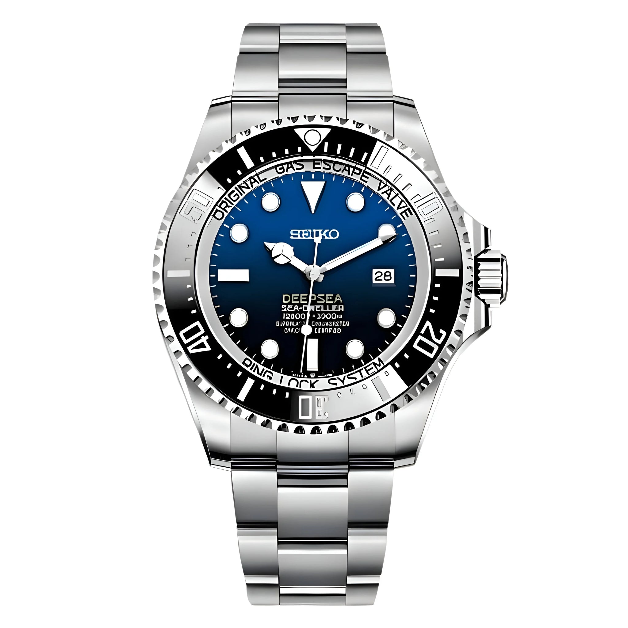 Seiko Mod Deepsea – 44mm Automatic watch with Seiko NH35 movement