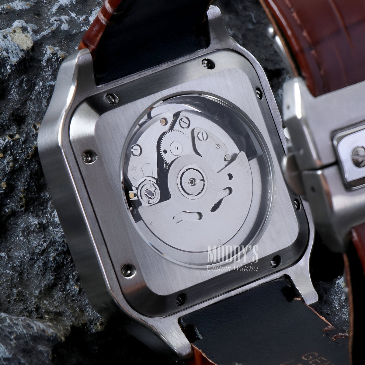 Santeiko | White Brown Leather
