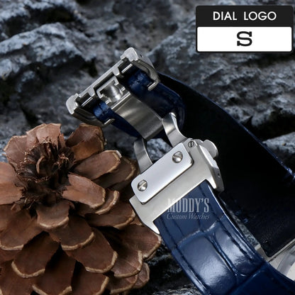 Santeiko | White Blue Leather