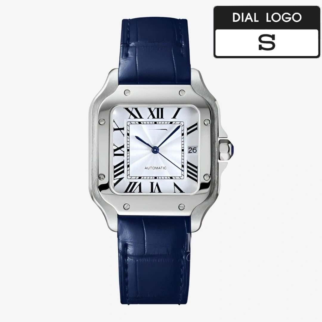 Santeiko | White Blue Leather