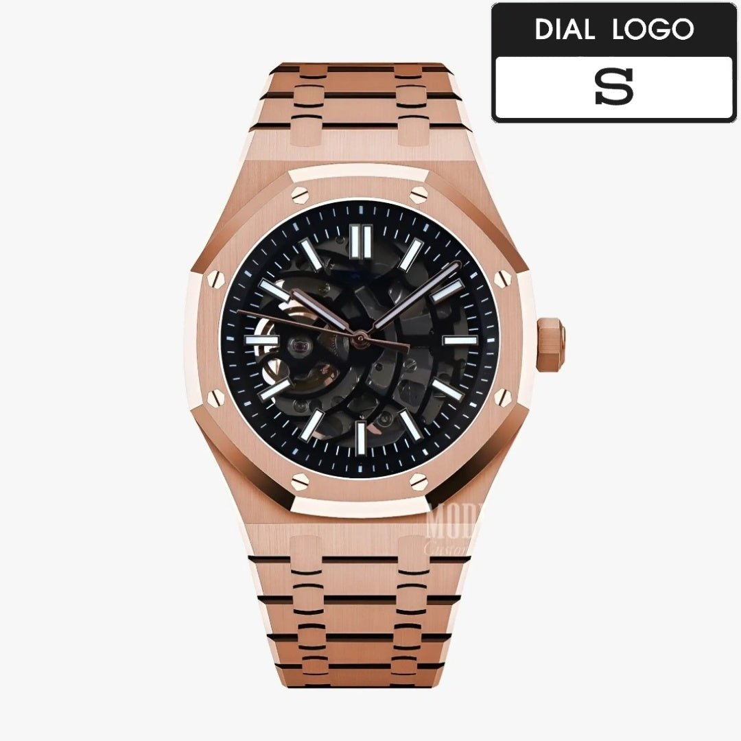 Royal Seikoak | Rose Gold Skeleton
