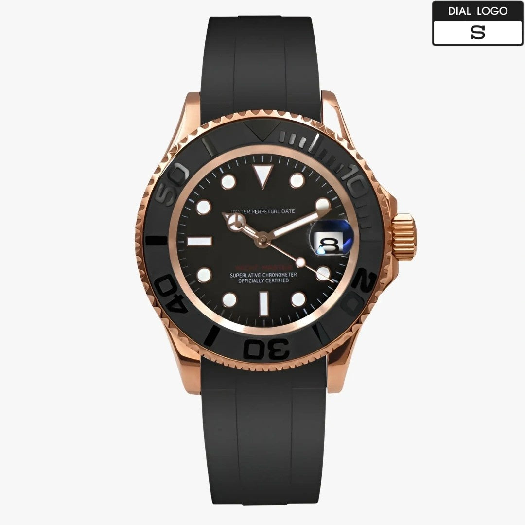 Seikomariner | Rose Gold - Black