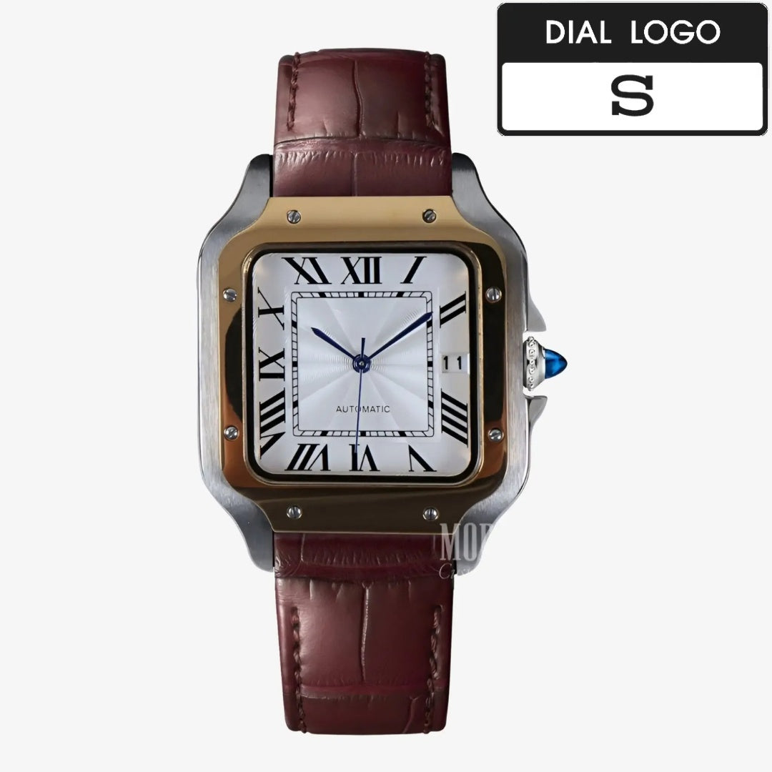 Santeiko | White Brown Leather