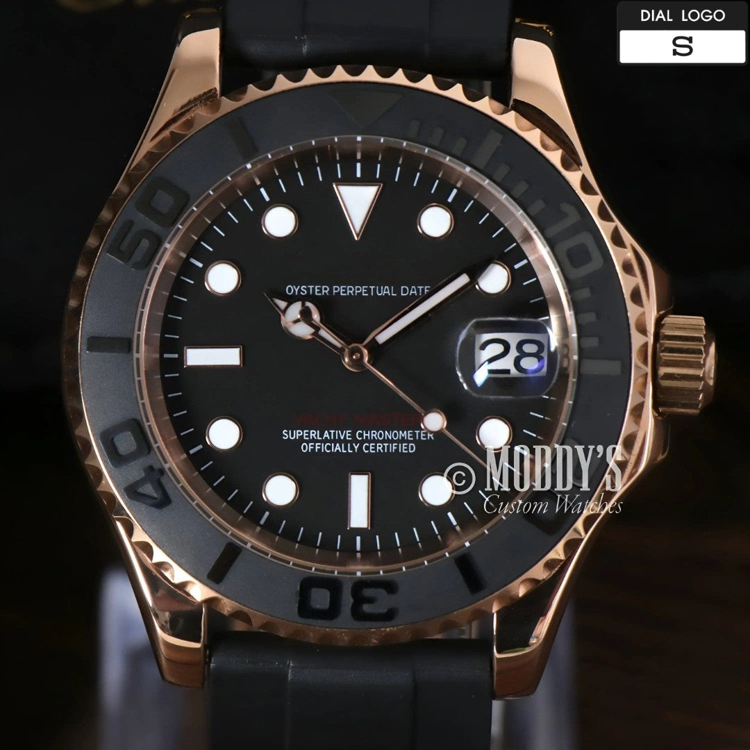 Seikomariner | Rose Gold - Black