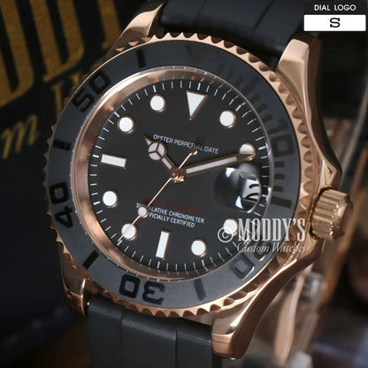 Seikomariner | Rose Gold - Black