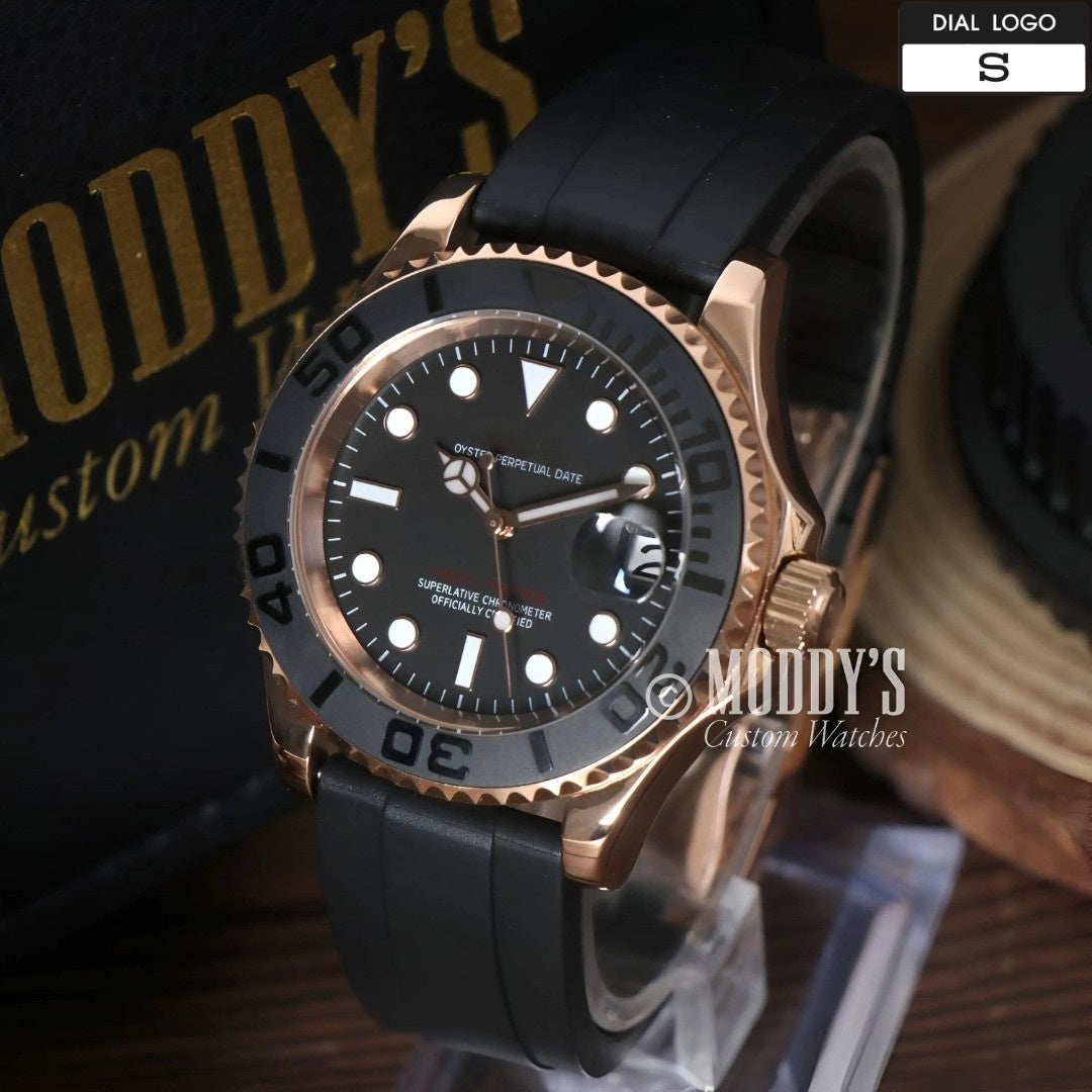 Seikomariner | Rose Gold - Black