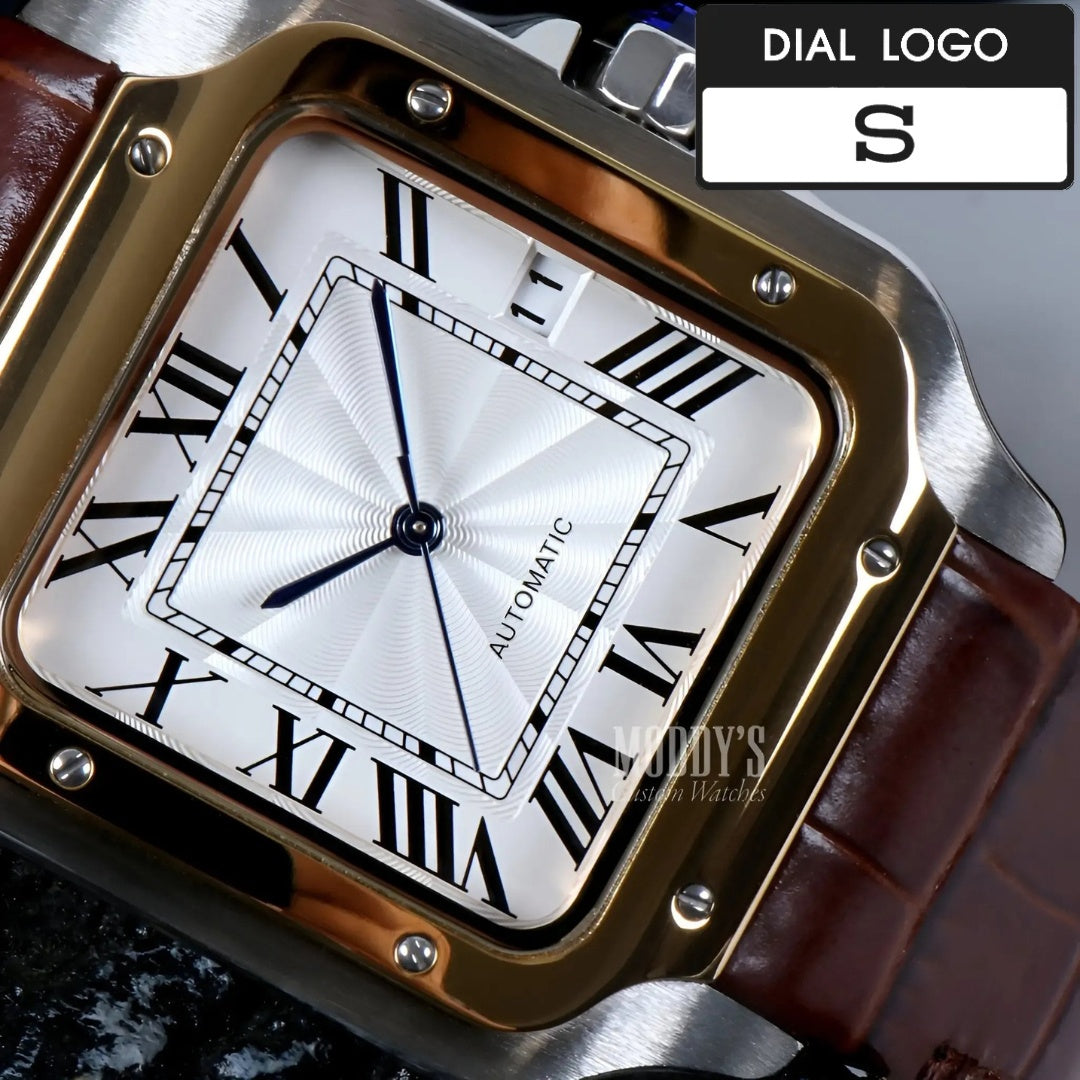 Santeiko | White Brown Leather