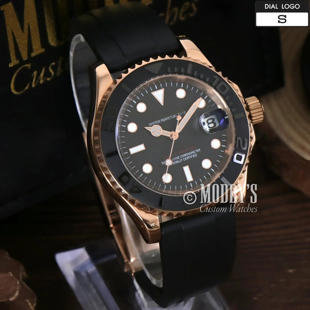 Seikomariner | Rose Gold - Black