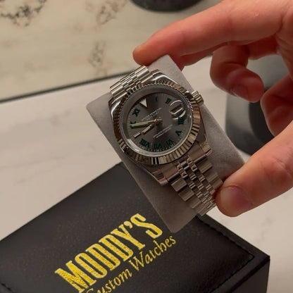 Seikojust Wimbledon watch with 316L stainless steel and NH35 automatic movement