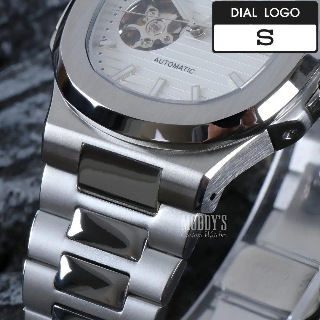 世界限定生産 LUSIUS MOD SEIKO NH35 PILOT フリーガー Seiko Mod Nautilus 41mm: NH35 Automatic, 904L Stainless Steel – MCW
