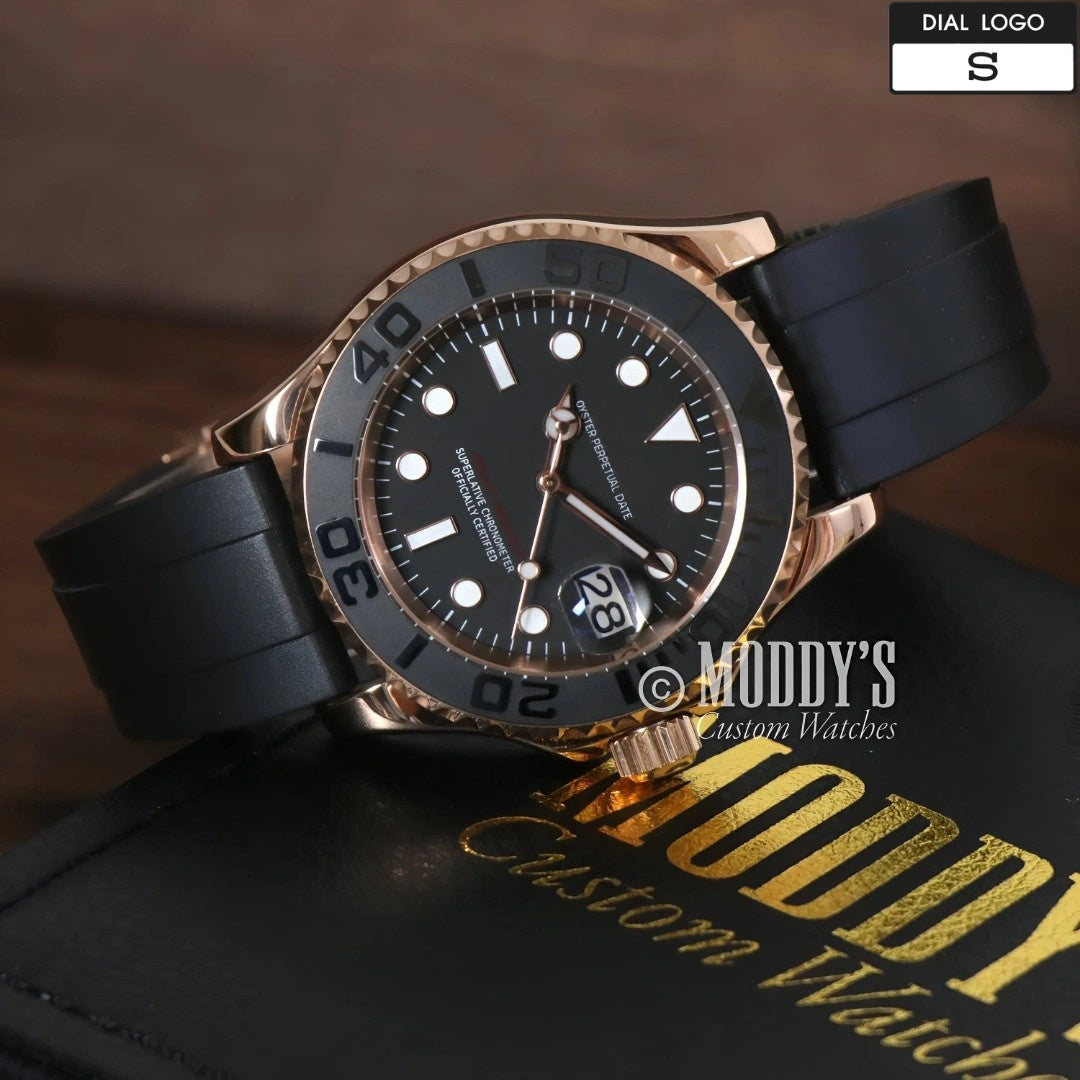 Seikomariner | Rose Gold - Black