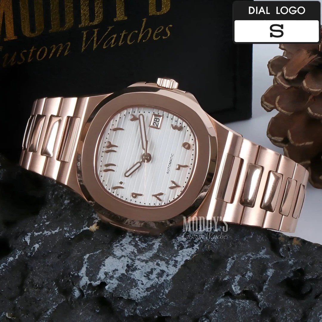 Nautiko | Arabic Rose Gold - White