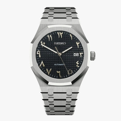 Royal Seikoak Arabic Black watch with Seiko NH35 automatic movement