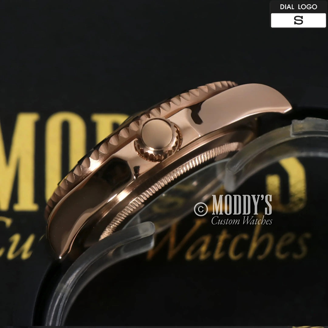 Seikomariner | Rose Gold - Black