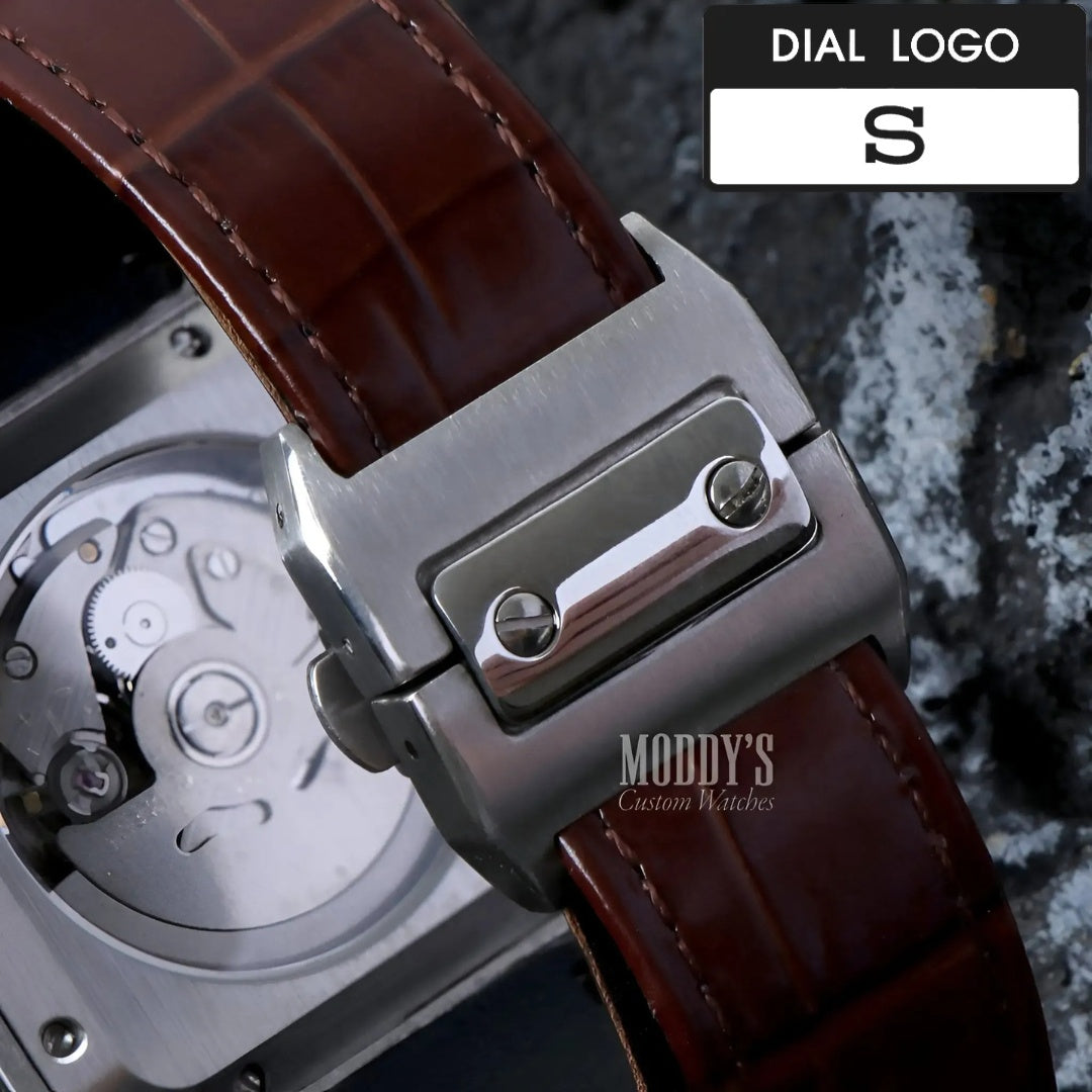 Santeiko | White Brown Leather