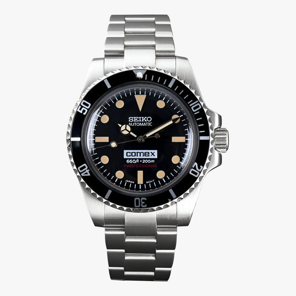 Seiko Mod Submariner Vintage: 40mm, NH35 Auto, 904L Steel – MCW