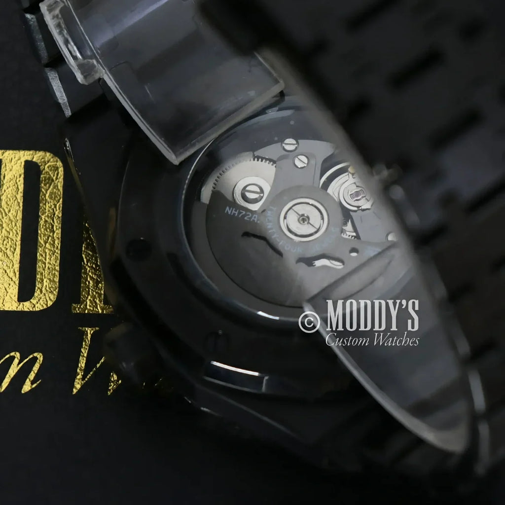 Royal Seikoak | Skeleton Full Black