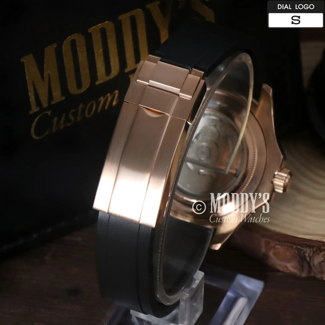 Seikomariner | Rose Gold - Black