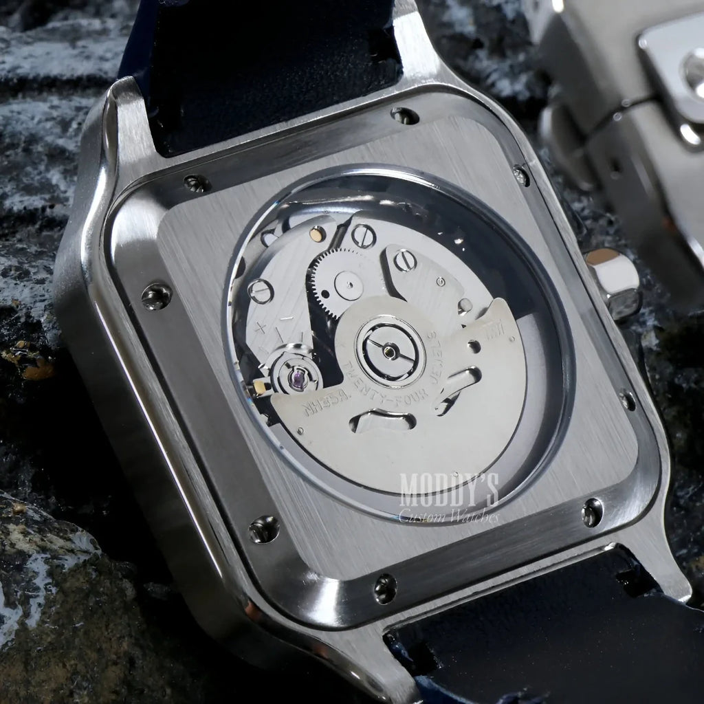 Santeiko | White Blue Leather