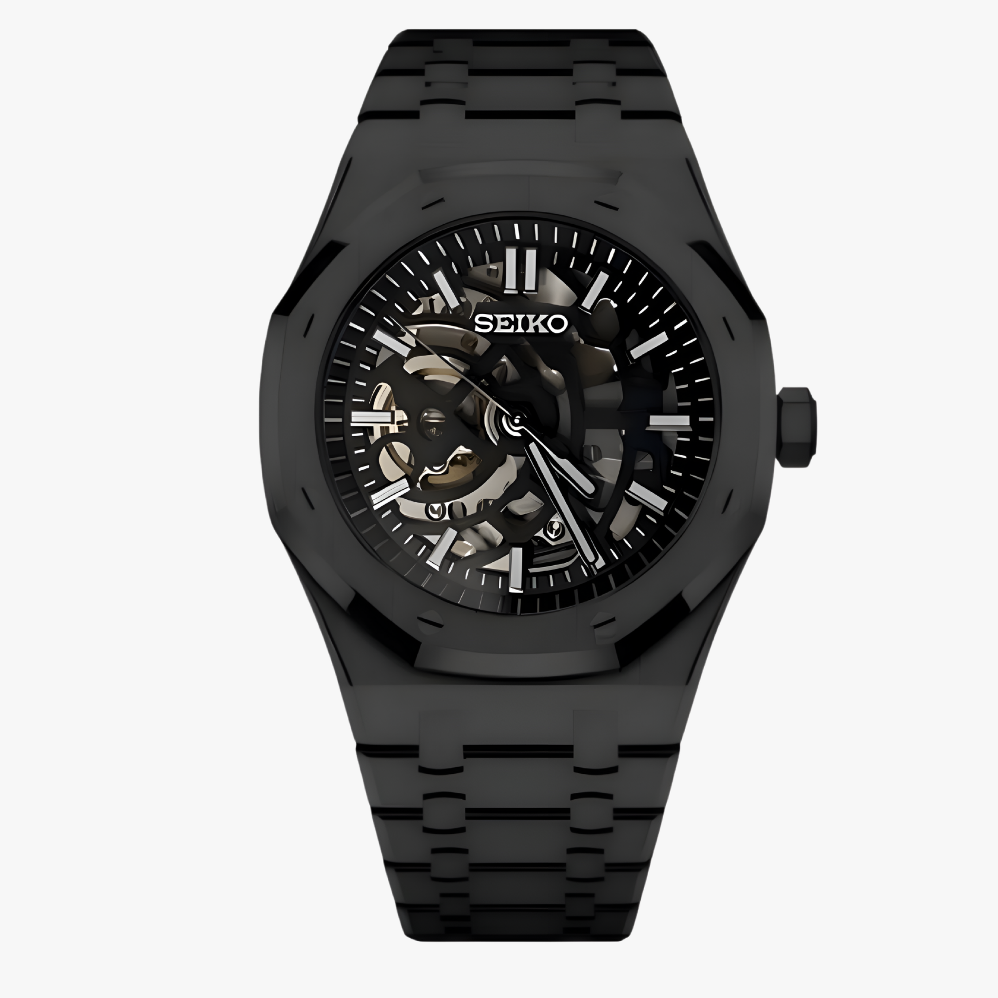 Royal Seikoak | Skeleton Full Black