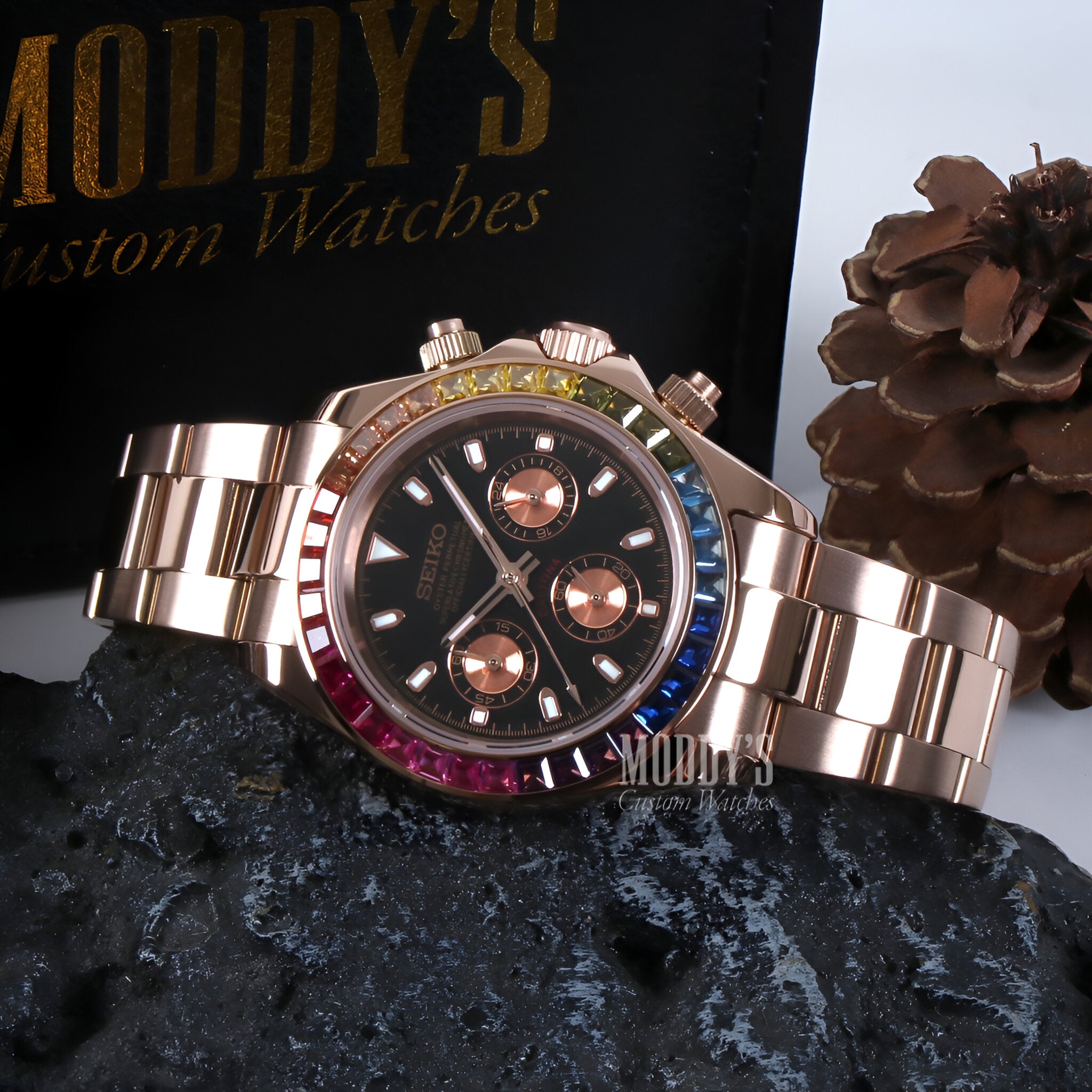 Seitona | Rose Gold Rainbow