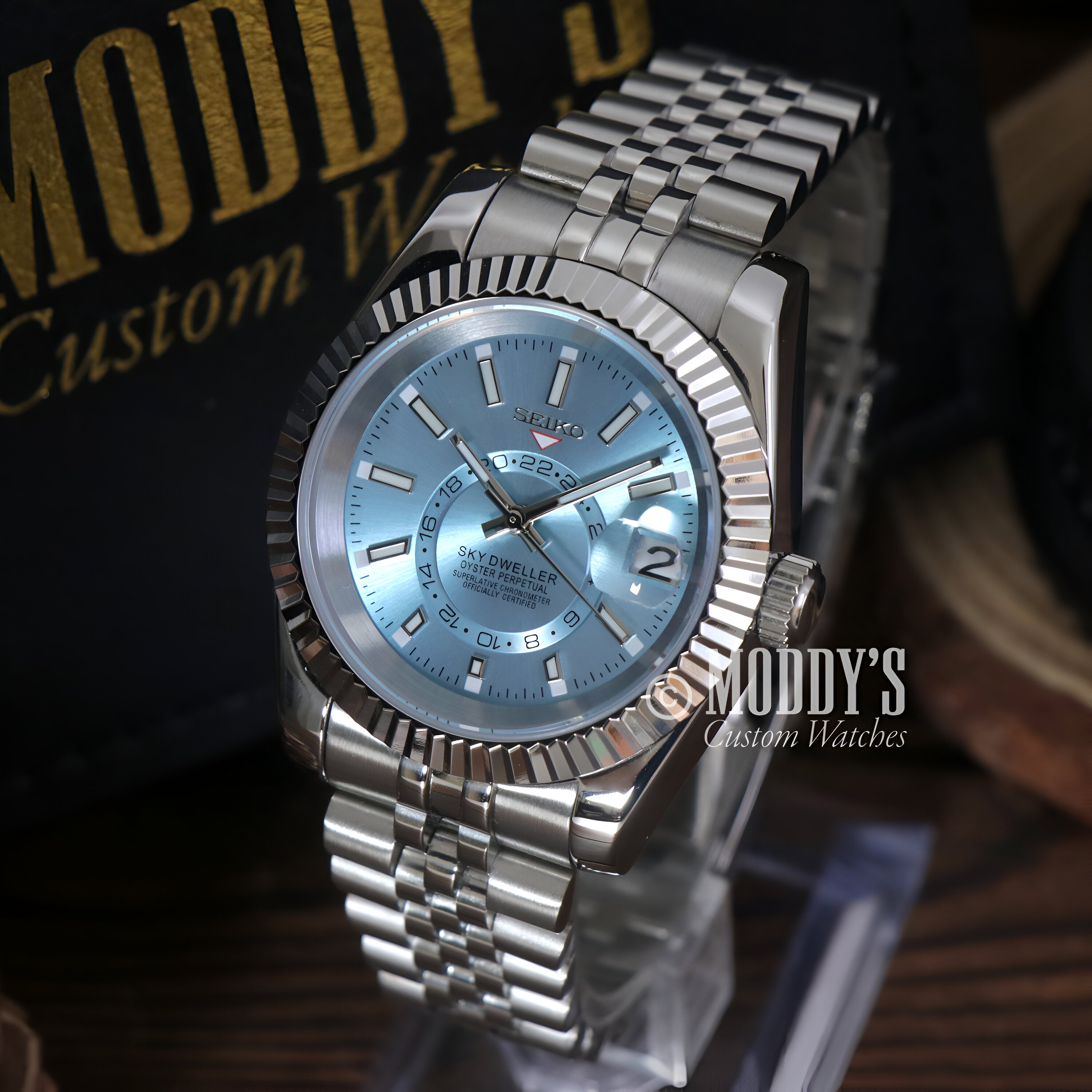 Seikojust | Sky Dweller Ice Blue