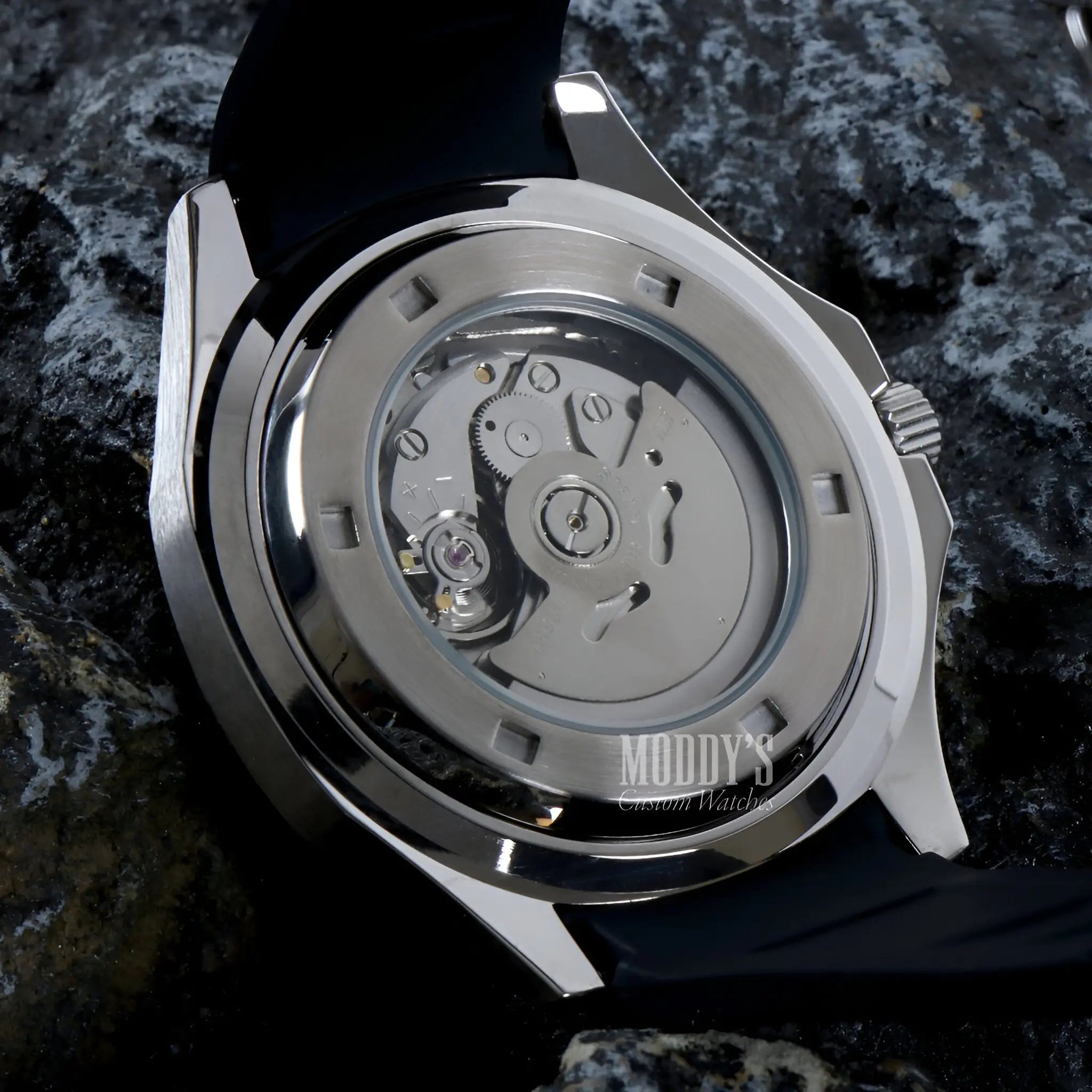 Seiko mod Aquanaut with Seiko NH35 automatic and iconic Aquanaut design