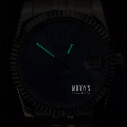 Seikojust | Ice Blue Arabic