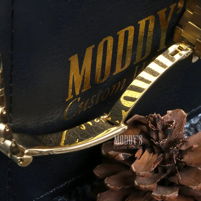 Seiko Mod Moody’s Custom Gold Watch with Automatic Movement