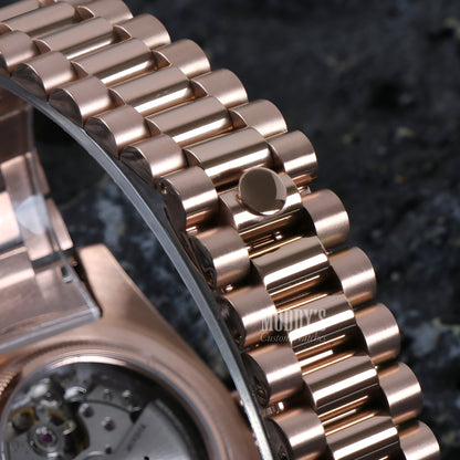 Seikojust | Daydate Rose Gold Chocolate