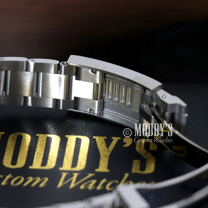 Seiko mod Daytona with stainless steel water resistance