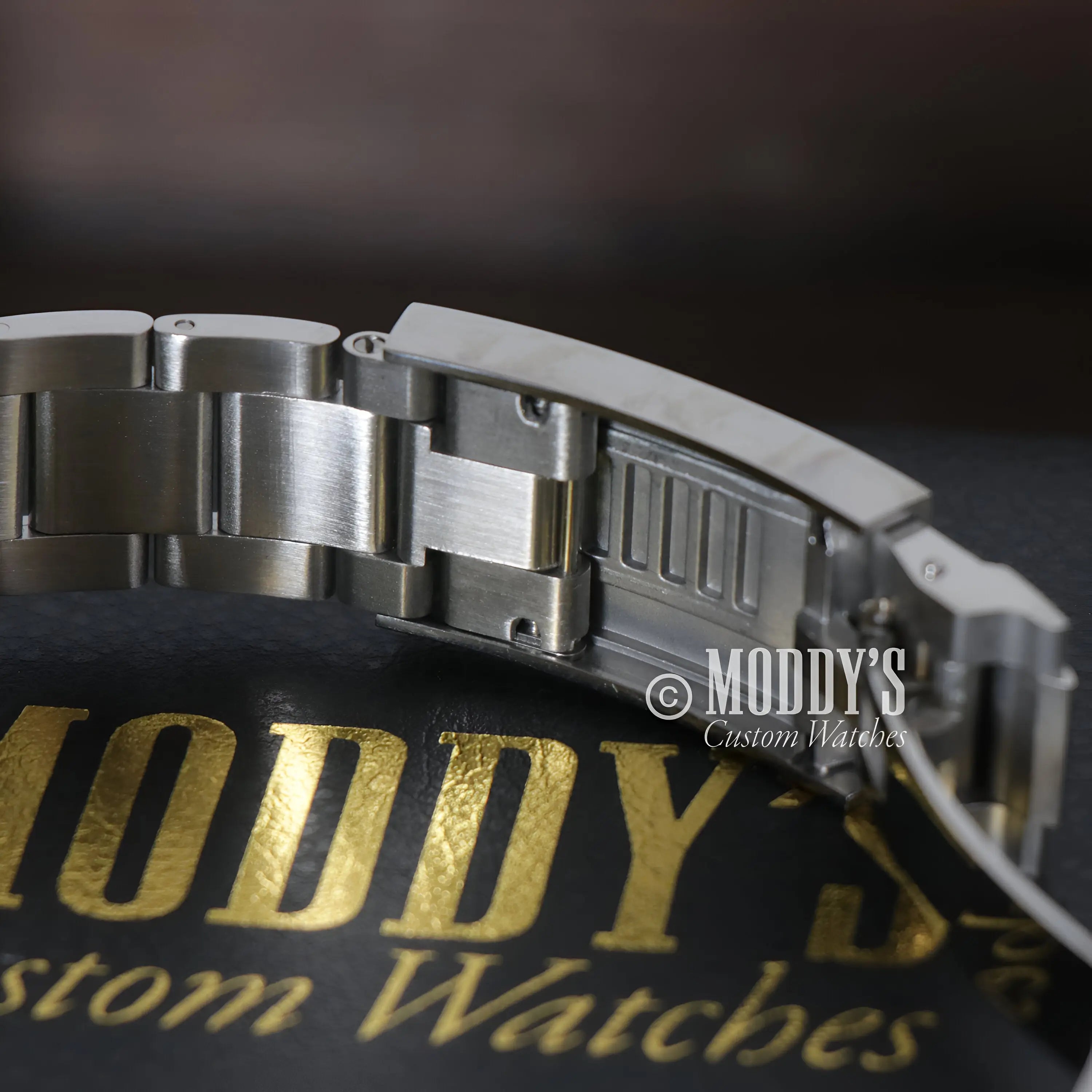 Seiko VK63 Hybrid stainless steel 316L Seitona Silver-Green watch band