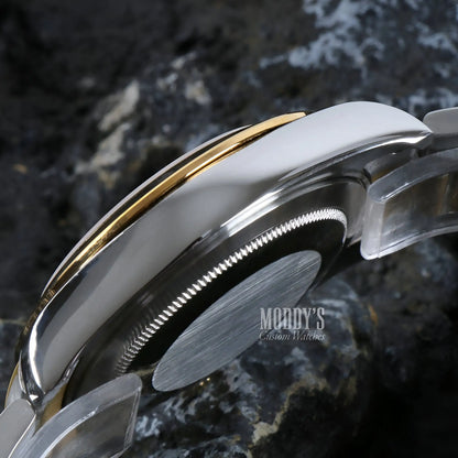 Seiko mod Daytona with VK63 hybrid movement in silver-gold