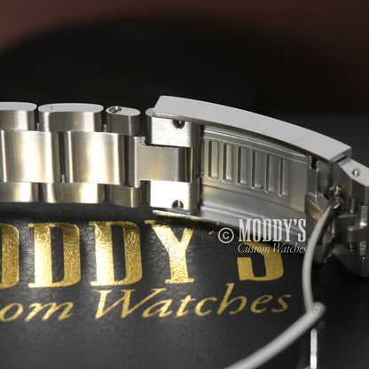 GMTeiko Coke stainless steel mod watch with Seiko NH34 automatic GMT clasp