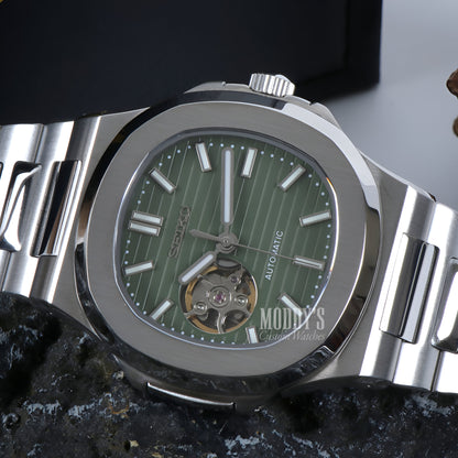 Nautiko |  Olive Green Open Movement